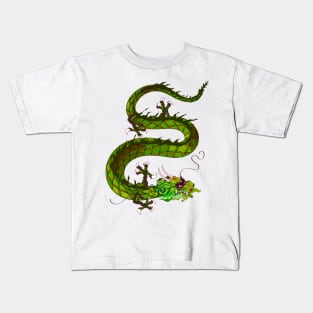 Green Dragon Kids T-Shirt